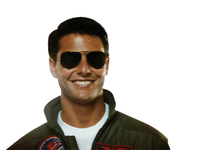 Pete "Maverick" 'Goose' Top Tom Gun Ltjg Clipart